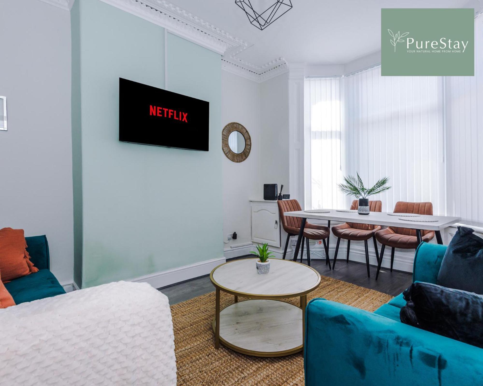 Perfect Contractor House In Liverpool With 7 Beds By Purestay - 7 Night Min Экстерьер фото